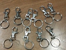  lot de 20 attaches pour jeton de caddie  mousqueton  sac, porte-clé 