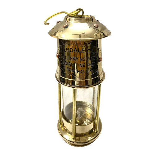 Ancienne lampe mineur - ancienne,