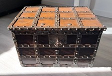 Coffre de Marine Bois et Fer