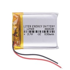 Batterie 802530 LiPo 3,7V