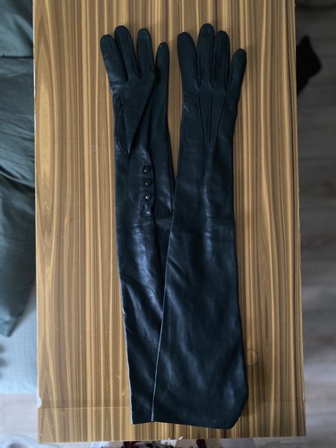 Longs gants cuir yohji - gants,