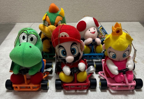 Peluche super mario kart avec - super,