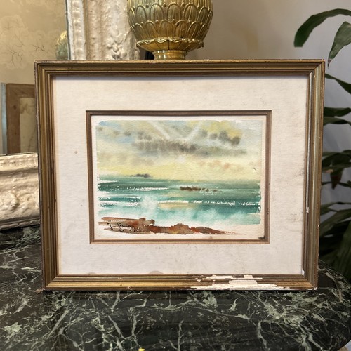 Tableau aquarelle ancienne - aquarelle,