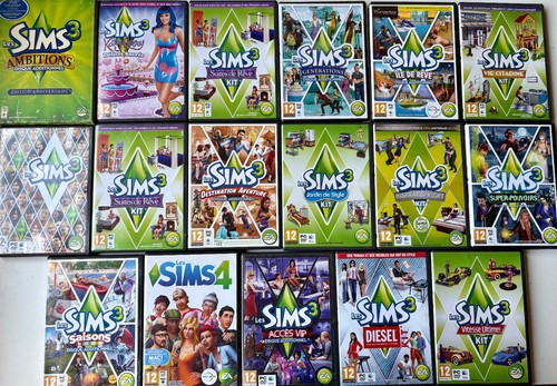 Lot jeux les sims - 17, 3