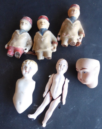 Lot vintage porcelain - porcelain, antique