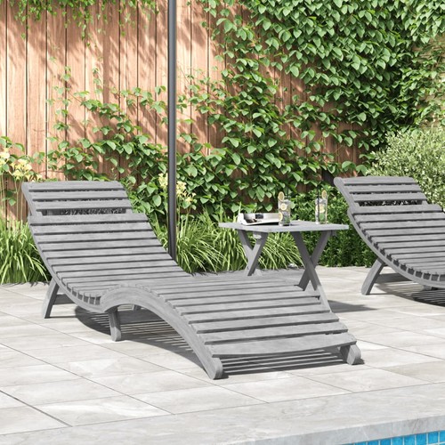 Chaise longue blanc 184x55x64