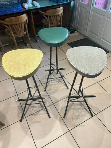 Lot tabourets vintage - lot,