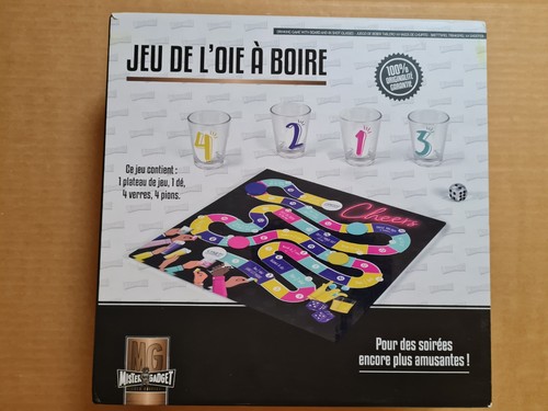Jeu oie boire - à, de