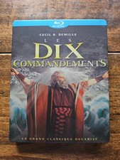 2 BLU-RAY Version Steelbook "Les Dix Commandements" Cecil B. De Mille + photos