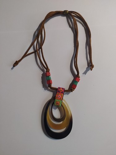 Collier réglable pendentifs