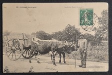 Old postcard 63: Auvergnat coupling - 1912 - circulated