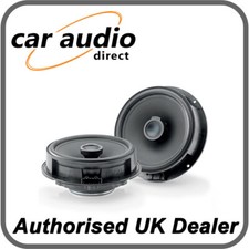 Focal IC VW 165 155mm 2-Way Custom Fit VW SEAT Coaxial Speakers 100W