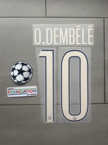 Flocage dembélé 10 psg - flocage,