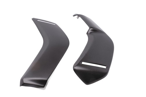 Cache radiateur carbone - radiateur,