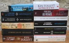 KEN FOLLETT - LOT DE 14 LIVRES