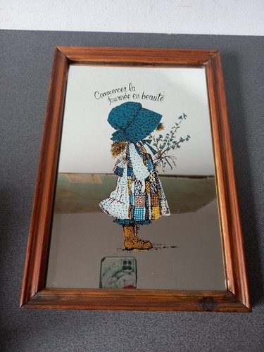 Vintage cadre miroir holly - cadre,