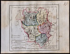 1791 - Rhône-et-Loire - Carte