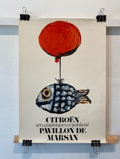 CITROEN Original Vintage Poster  'Arts de Graphiques Publicite' by Andre Francis