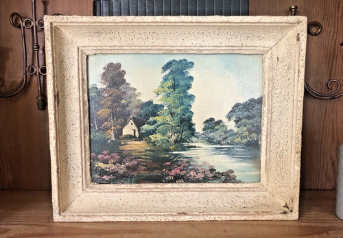 Tableau ancien huile - ancien, sur