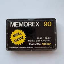 Cassette audio vierge Memorex