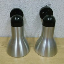 70s wall lamps pair spotlights stainless Panton 70s vintage