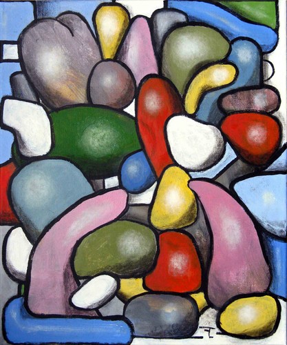 Art contemporain tableau