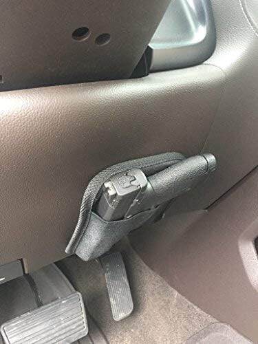 Gun holster fits under truck - gun,