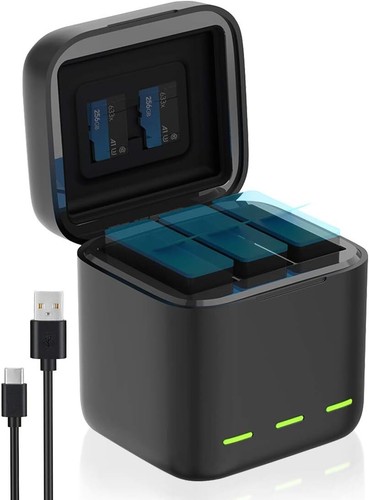 Chargeur batterie pour gopro - chargeur,
