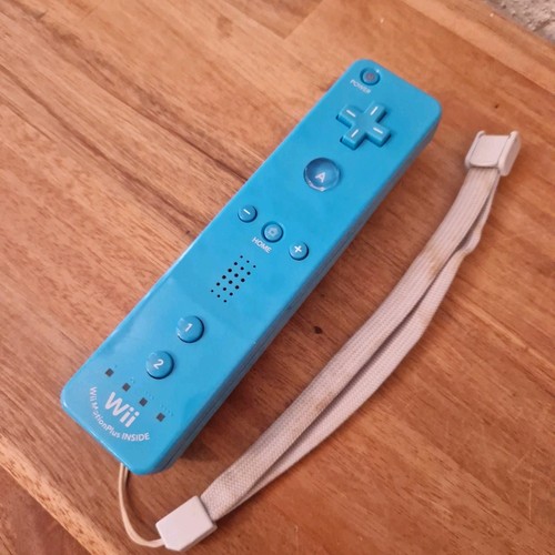 Manette wii bleue motion plus - motion,