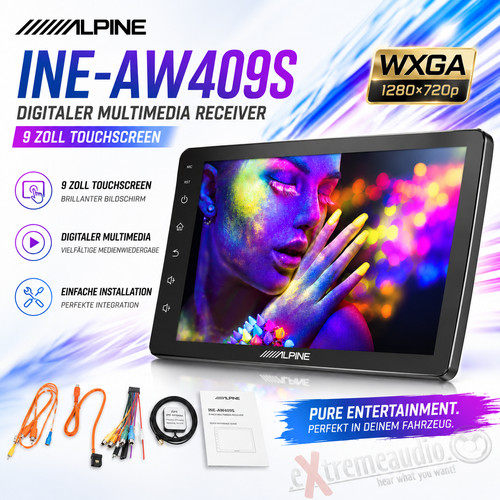 Alpine ine aw409s - ine-aw409s, autoradio