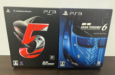 Gran Turismo 5 6 First Limited Edition set Anniversary Sony PlayStation 3 PS3