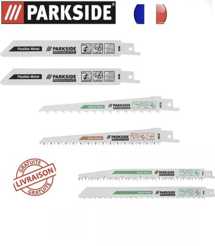 Parkside set lames pour - de,