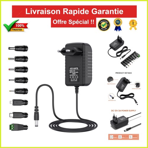Adaptateur secteur 12v - adaptateur,