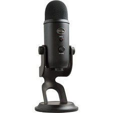 Microphone USB Logitech Blue Yeti pour l'enregistrement sur PC et Mac