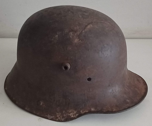 Stahlhelm ww1 coque avec - ww1, ...