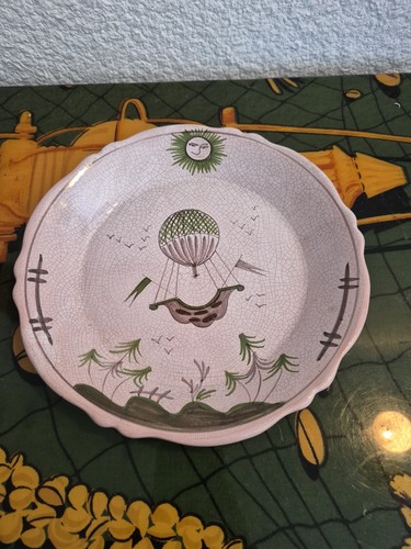 Assiette faïence ancienne