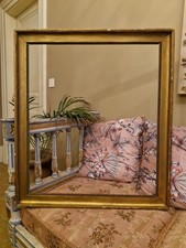 Cadre Ancien En Bois Doré 19