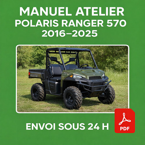 Manuel atelier polaris ranger - polaris,