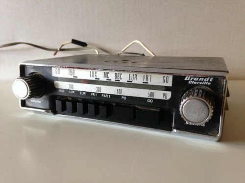Ancien autoradio brandt - ancien,