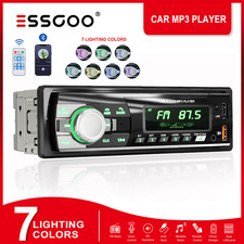 Single 1 DIN Car Stereo Radio