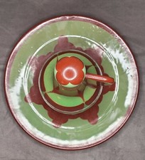 RENÉ HERBST VINTAGE large bottle and tray LIQUEUR SERVICE CUSENIER 