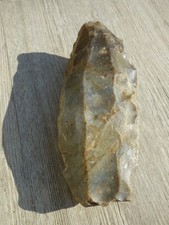 Archéologie, ancien silex nucleus du Grand-Pressigny, 28cm, vers -2500 av. J.C.