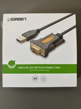 UGREEN Câble USB vers RS232 DB9 (3M) – Adaptateur Série Compatible Windows, Mac