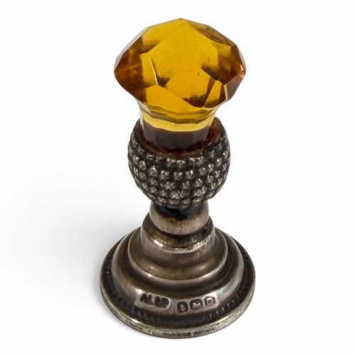 Sceau art nouveau argent - sceau,