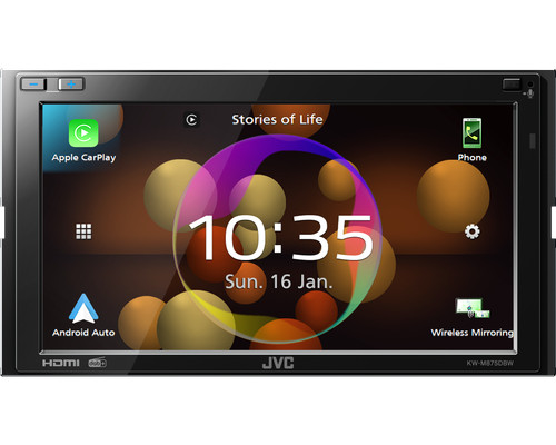 Jvc m875dbw moniteur - jvc, kw-m875dbw