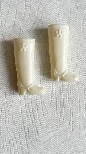 Bottes blanches pour daisy - pour,