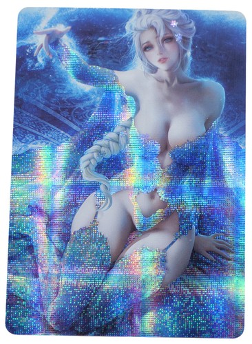 Carte sexy waifu frozen - waifu, la