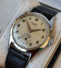 Cortebert sport vintage watch for men manual wind original steel case