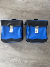 Paire De Sacoches Bleues Vélo