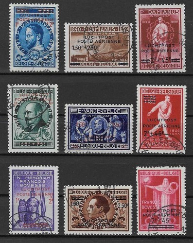 Belgium air post 1947 - air,